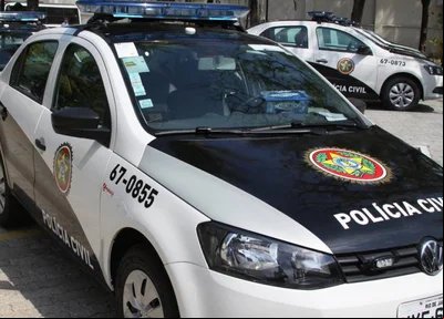 Viaturas da Polícia Civil do Rio de Janeiro