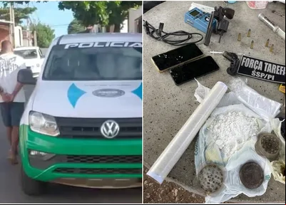 Força Tarefa da SSP-PI estoura boca de fumo em Teresina