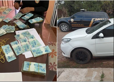 PF apreendeu carro e dinheiro de quadrilha que fraudava INSS
