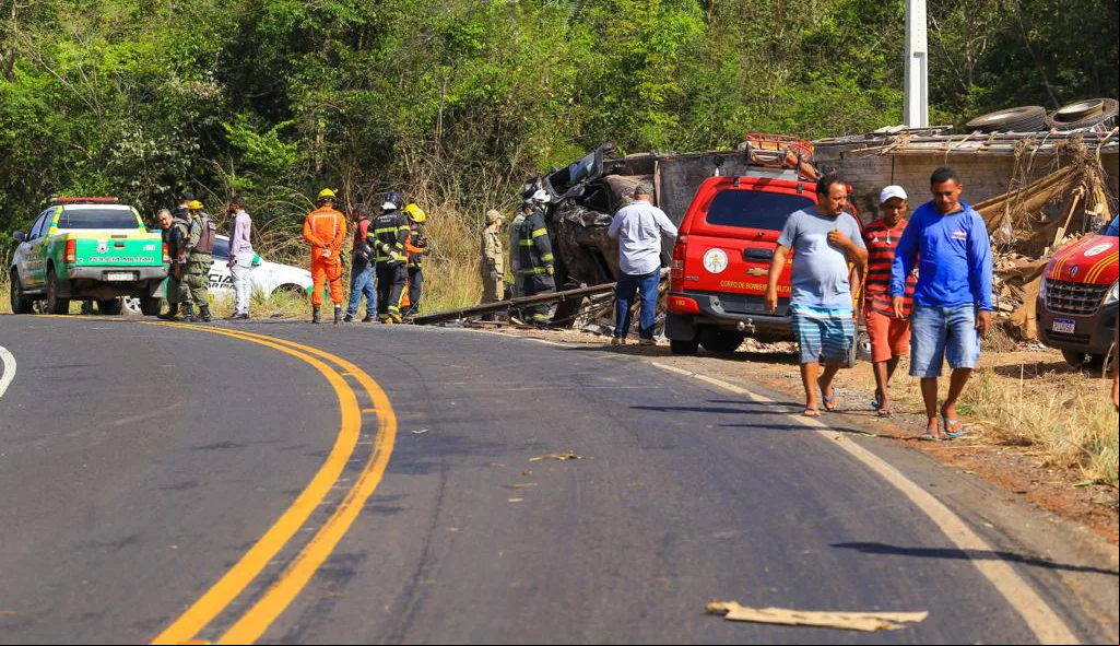 Acidente aconteceu em uma curva na PI 112