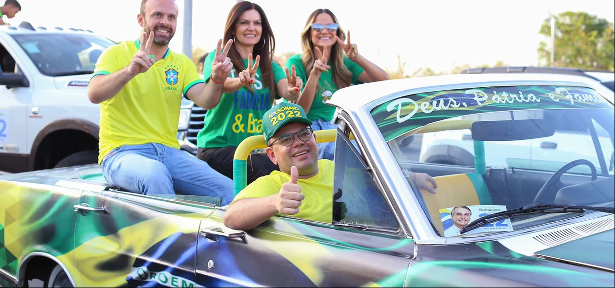 Vereador Aluísio Sampaio também participou da carreata