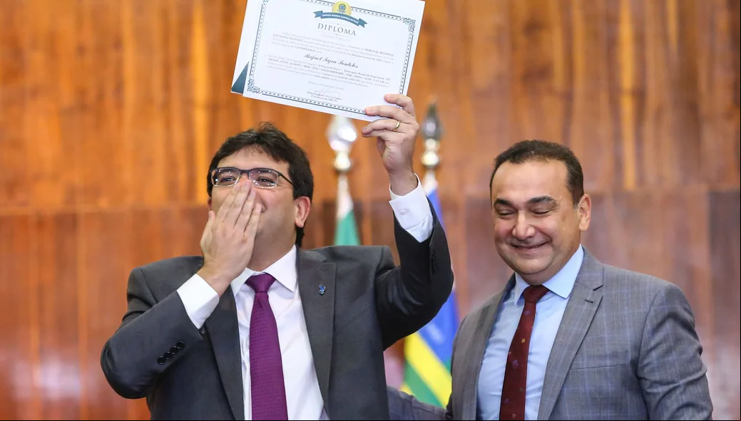 Governador eleito Rafael Fonteles foi diplomado nesta sexta