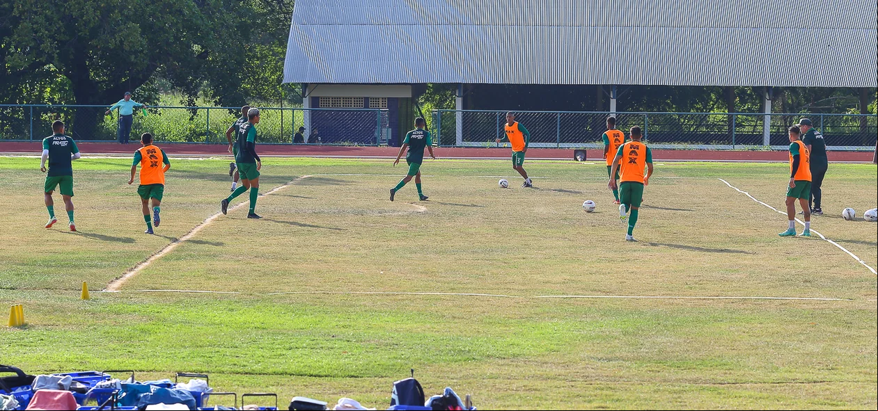 Treino do Altos em Teresina