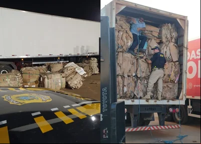 Carga de cigarros contrabandeados é apreendida em Picos
