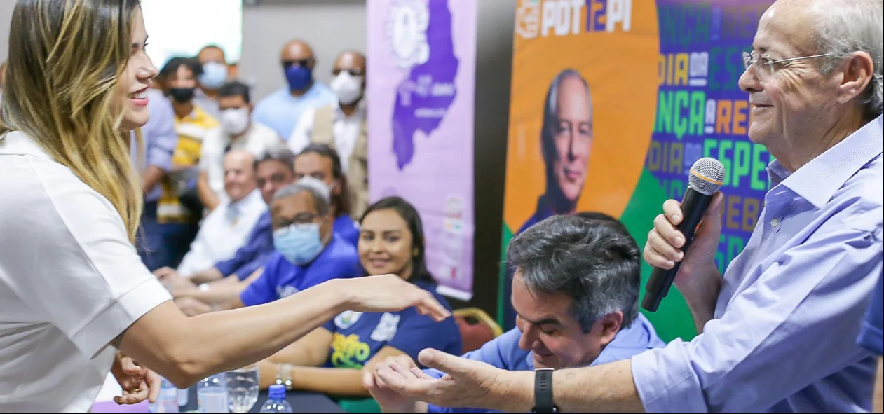 Sílvio Mendes no evento do PDT