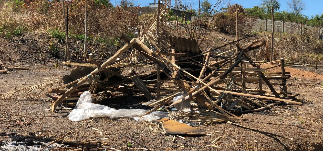 Local onde ocorreu a desapropriação