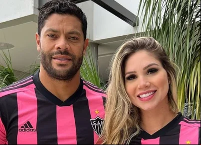 Hulk e Camila Ângelo
