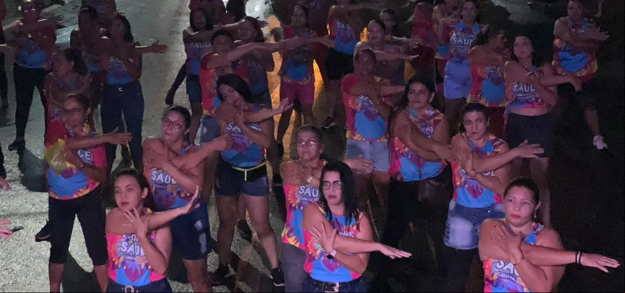 Carnaval de rua em Pedro II