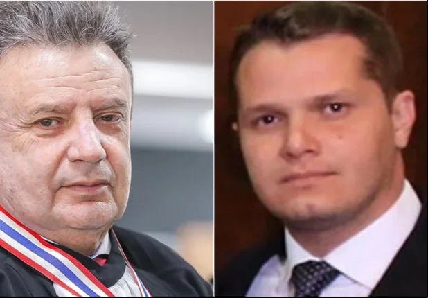 Desembargador Hilo de Almeida e o filho André de Almeida