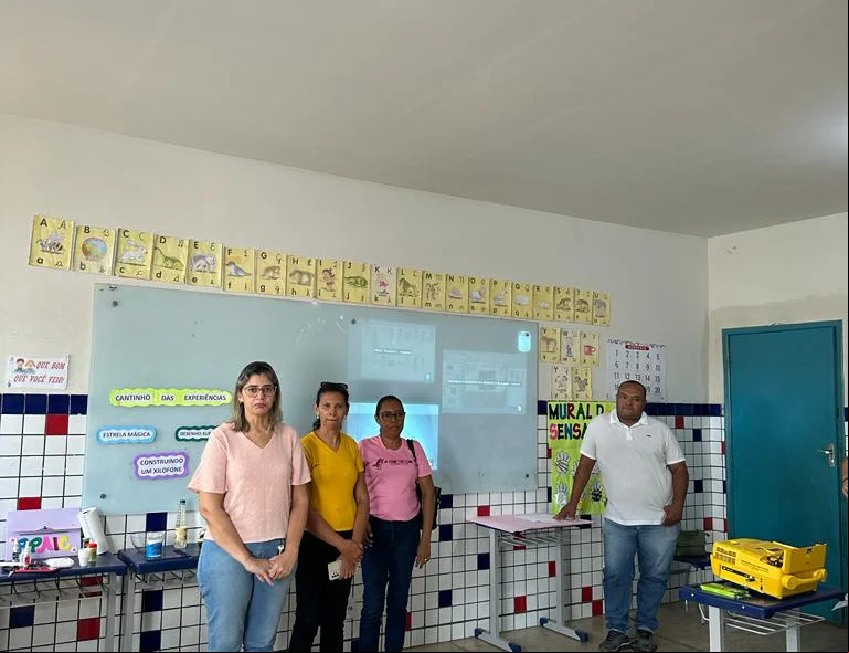 Municipio recebe capacitação de professores