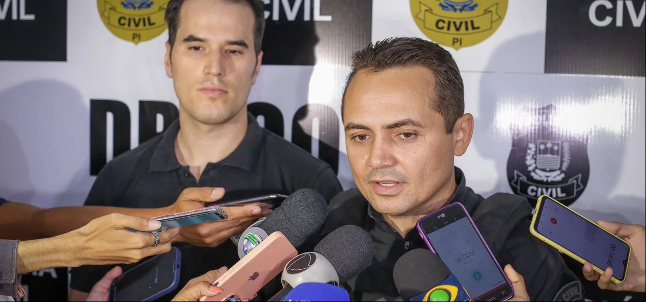 Delegado Charles Pessoa, coordenador do DRACO