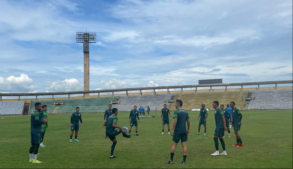 Treino do Altos aconteceu no Albertão