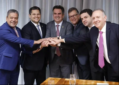 Ciro Nogueira reuniu a bancada do PP para formalizar apoio a Alcolumbre