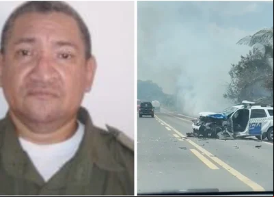 Sargento J. Batista morreu em acidente com viatura no Rodoanel de Teresina