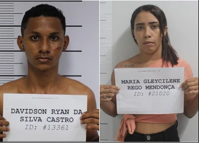 Davidson Ryan e Maria Gleyciane foram encontrados mortos