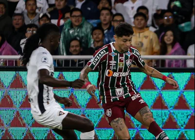 Fluminense perdeu para LDU no jogo de ida da Recopa