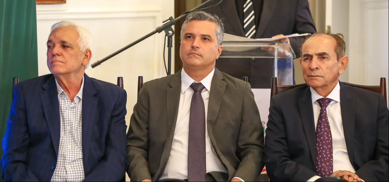 Vice-governador Themístocles Filho e o senador Marcelo Castro