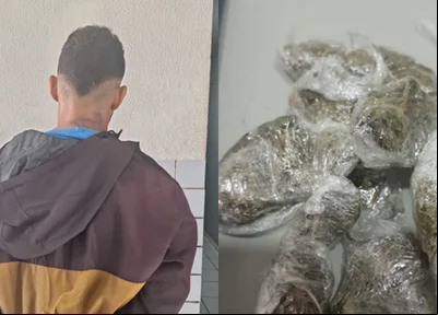 Suspeito de roubar arma de policial foi preso no bairro São João