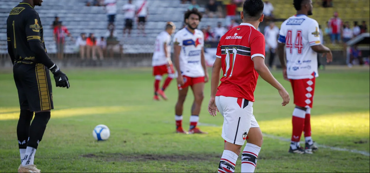 Partida pela Série D do Campeonato Brasileiro