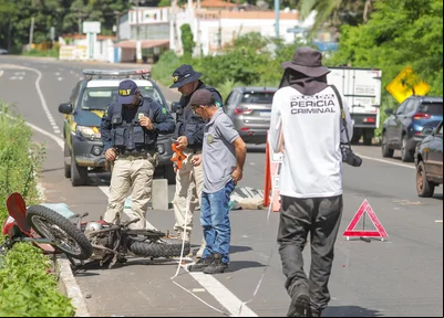 Acidente deixou uma mulher morta na BR 343, em Teresina