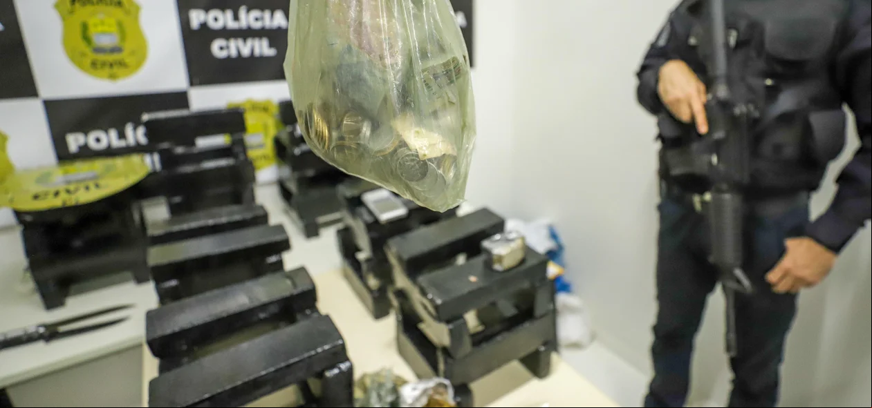 Operação 9 do DENARC resultou na apreensão de cerca de 150 kg de drogas
