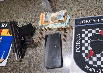 Polícia prendeu suspeito de ameaçar ex-companheira em Parnaíba