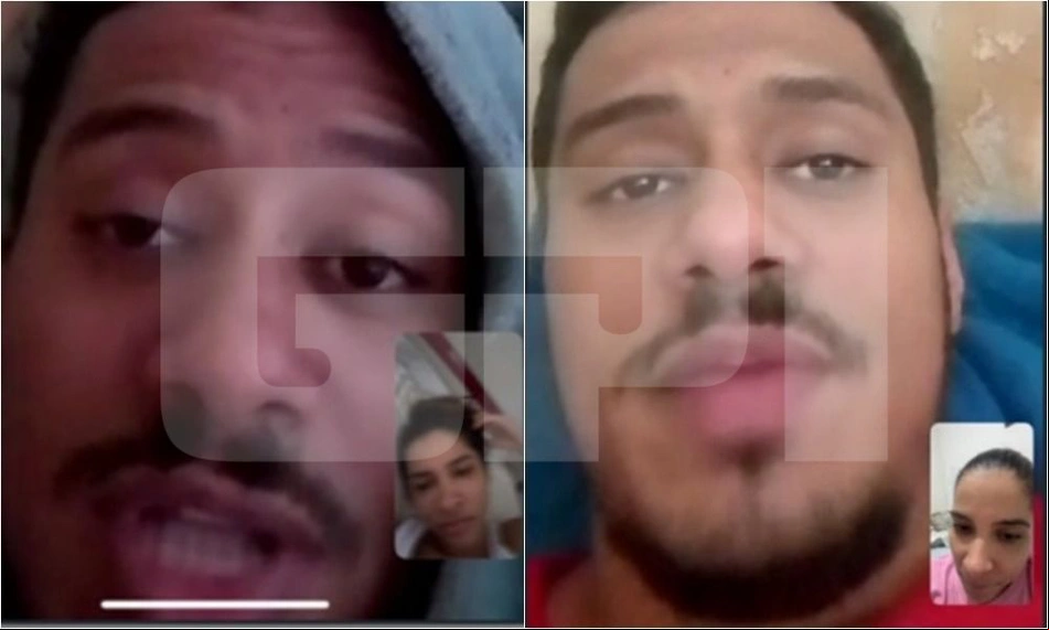 Chamada de vídeo de Tatiana Medeiros com Alandilson Cardoso os