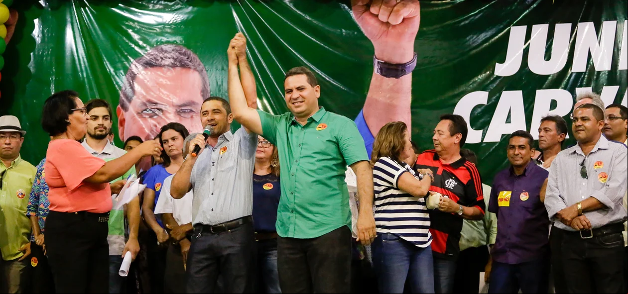 Pré-candidato vereador Genevaldo Silva e Prefeito de Demerval Lobão Júnior Carvalho