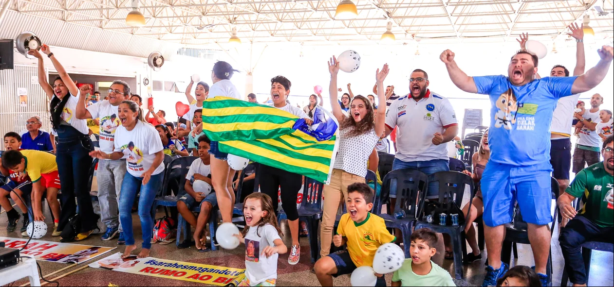 Vibração com a vitória de Sarah Menezes