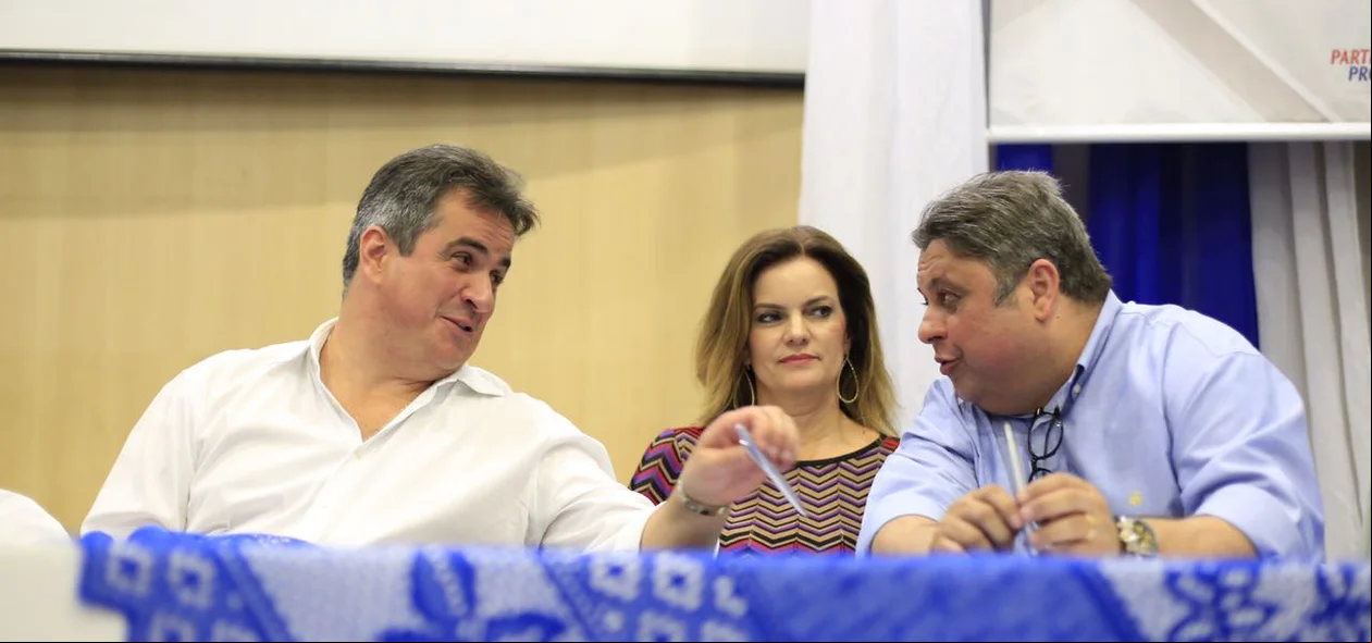 Ciro Nogueira, Iracema Portella e Júlio Arcoverde
