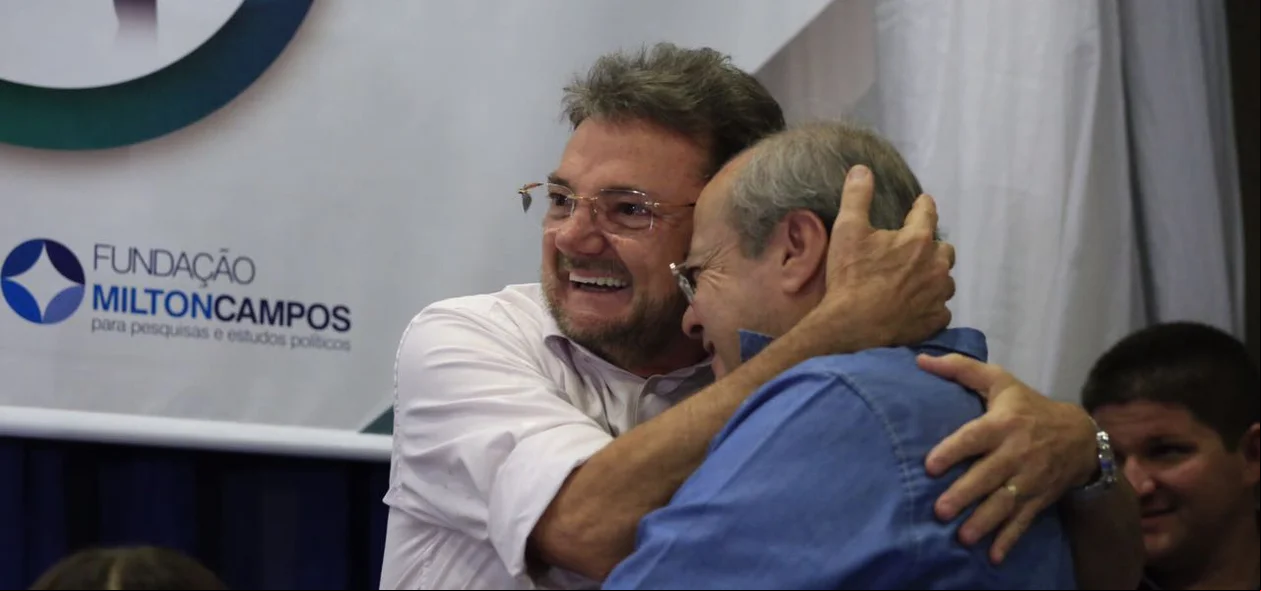 Wilson Martins e Sílvio Mendes