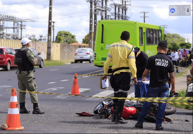 Acidente deixa uma pessoa morta no bairro Marquês