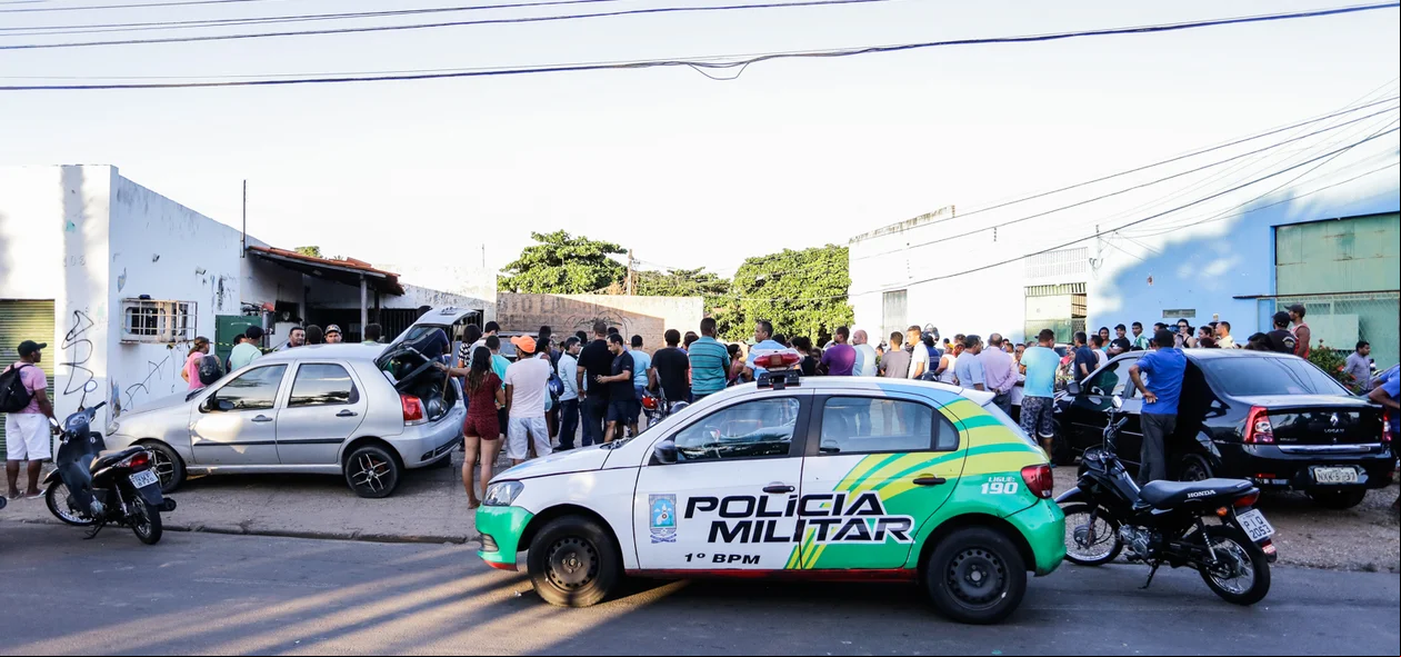Polícia Militar esteve no local