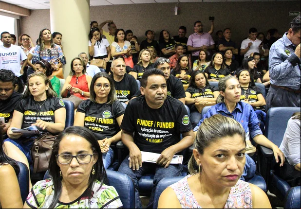 Audiência sobre o Fundef no TCE