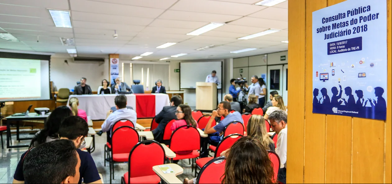 Consulta pública sobre metas do poder judiciário