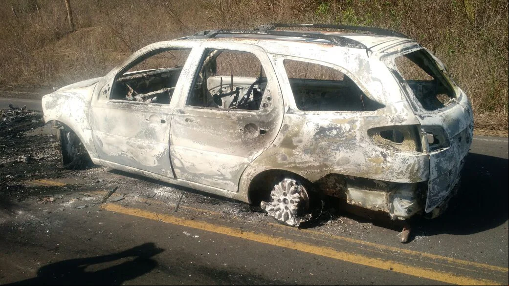 Corro ficou totalmente destruído
