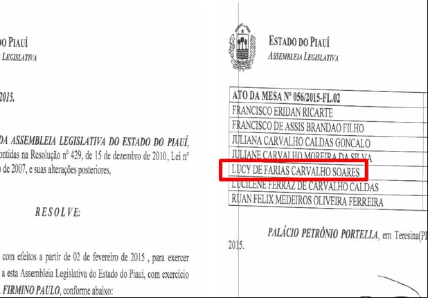 Lucy Silveira foi nomeada para cargo comissionado na Alepi