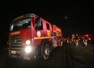 Corpo de Bombeiros foi acionado