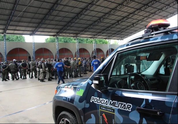 Envio de policiais militares ao litoral e interior