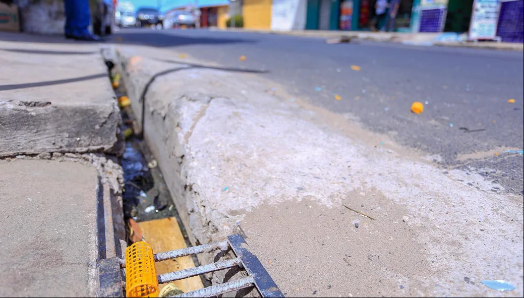 Avenida onde aconteceu o acidente