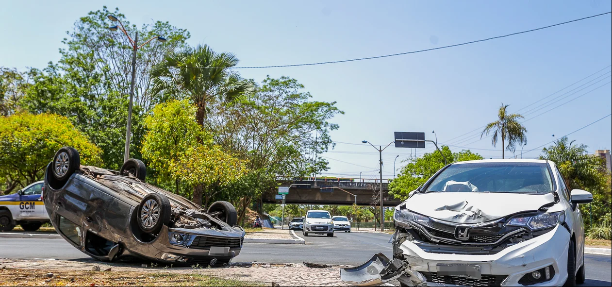 Acidente aconteceu hoje pela manhã 