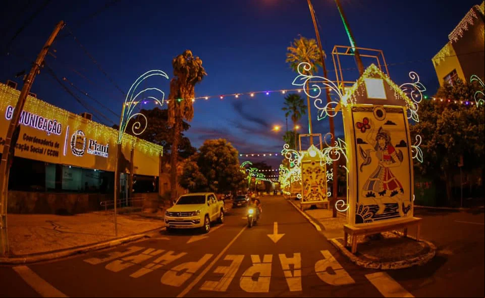 Decoração natalina em Teresina 