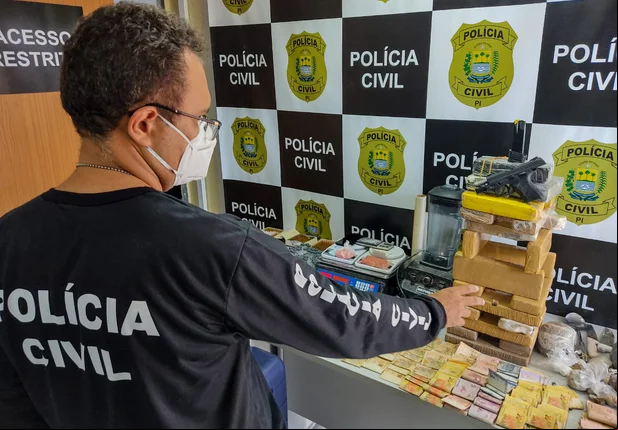 Polícia Civil desarticula laboratório de drogas em Teresina