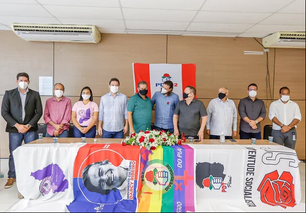 Reunião com dirigentes do PDT na Câmara Municipal de Teresina