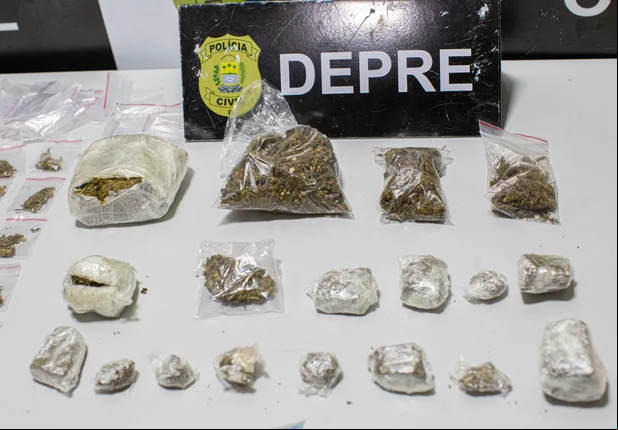 Depre apreende maconha e crack na zona norte de Teresina
