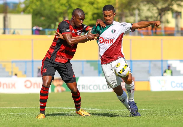 Fluminense-PI x Flamengo pela Copa do Brasil sub-20 em Teresina
