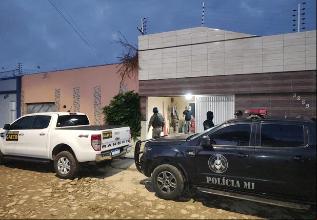 Operação do Gaeco em Teresina
