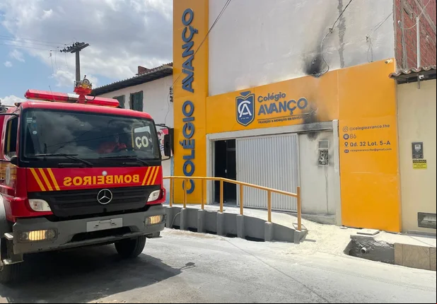 Incêndio atinge escola de ensino infantil na zona sul de Teresina