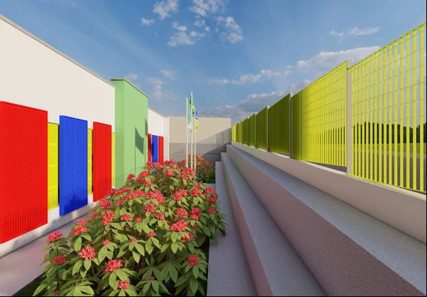 Prefeitura de Esperantina avança com construção de nova creche
