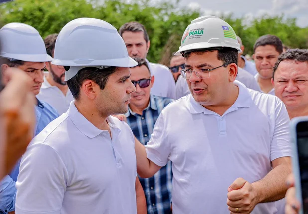 Governador Rafael Fonteles e Leonardo Sobral entregam obras
